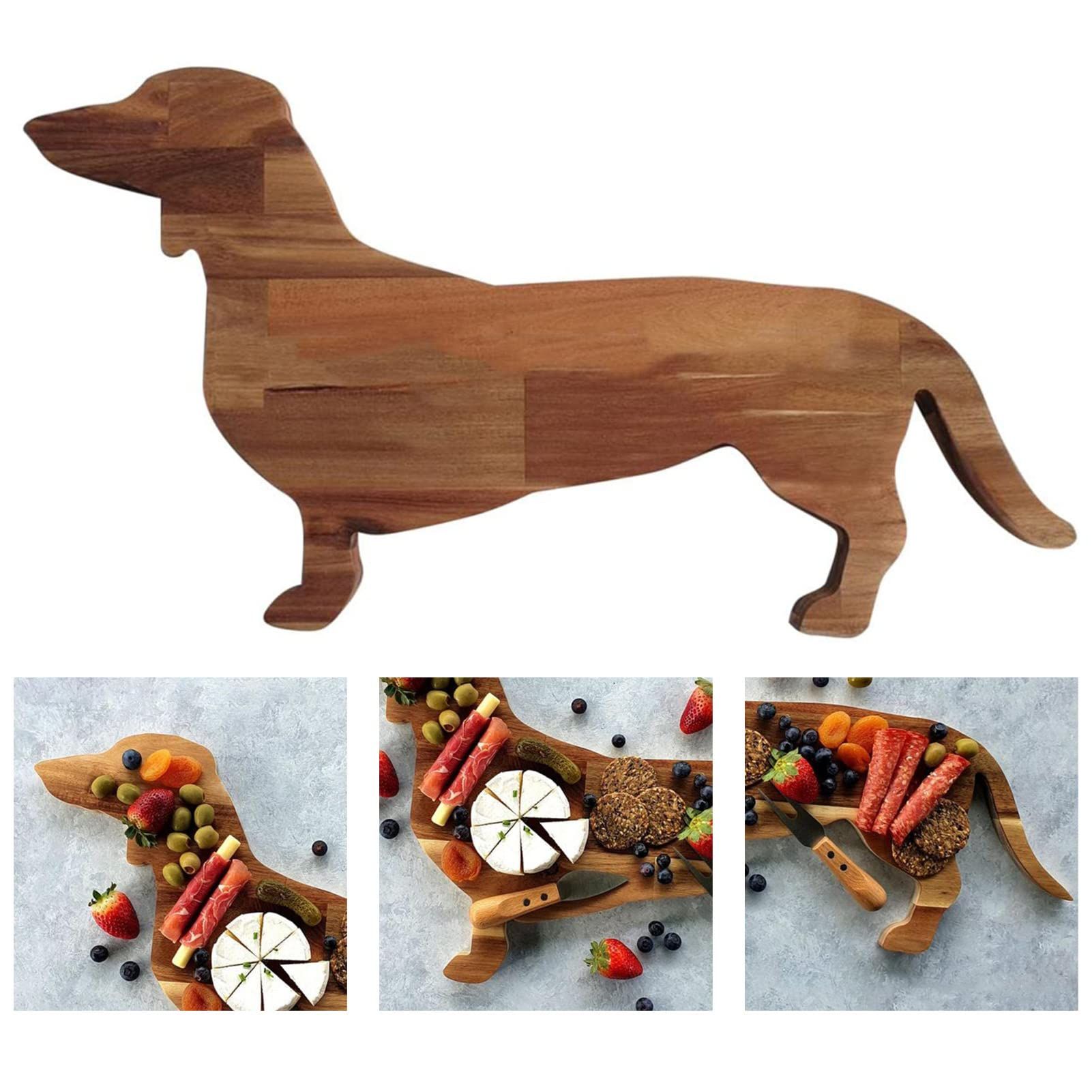 Dachshund Dog Dinner Plate Funny Board view 5