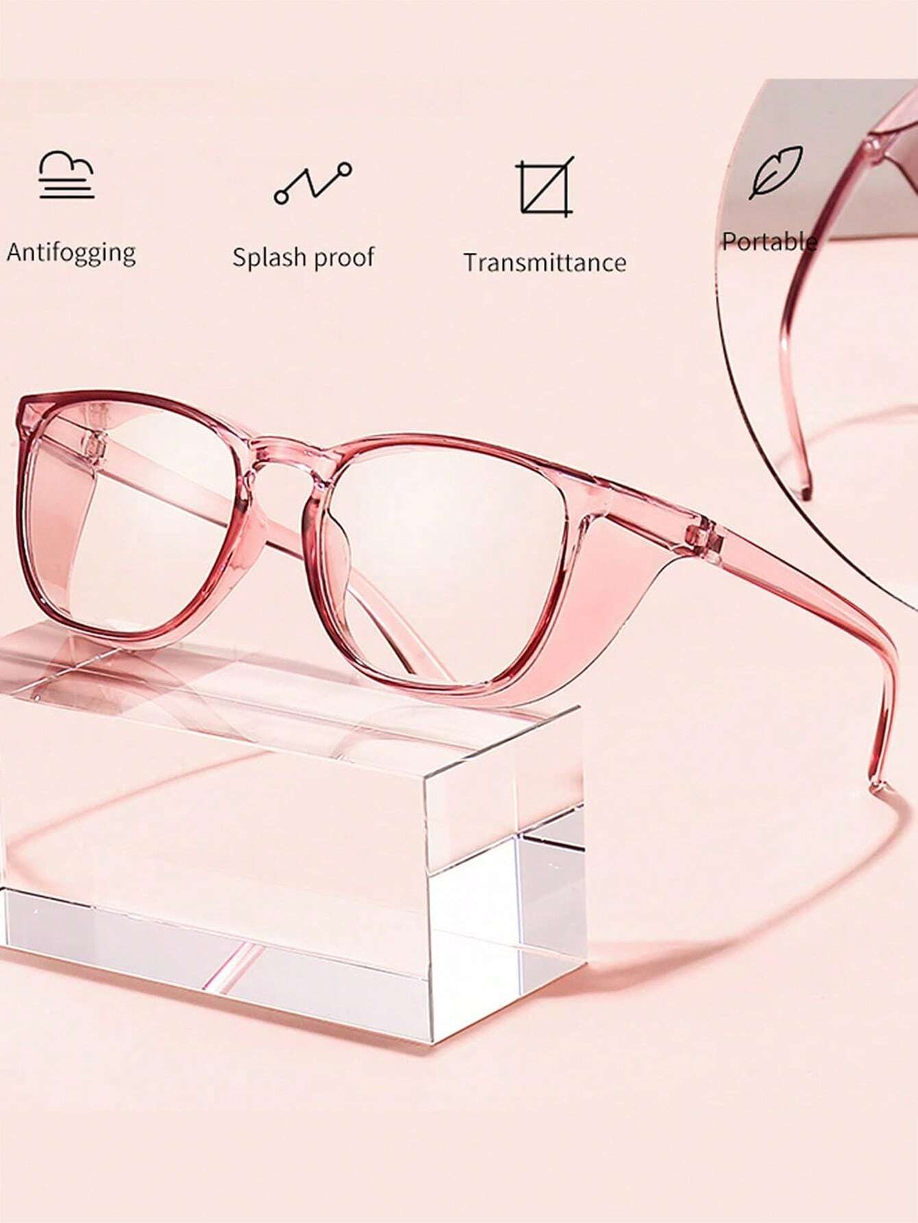 1pc Fashion Goggles Nail Tools Windproof Goggles Anti Pollen Fog Sand Dust view 4