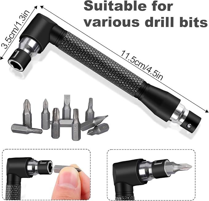 17Pcs Flexible Drill Bit Extension Set view 4