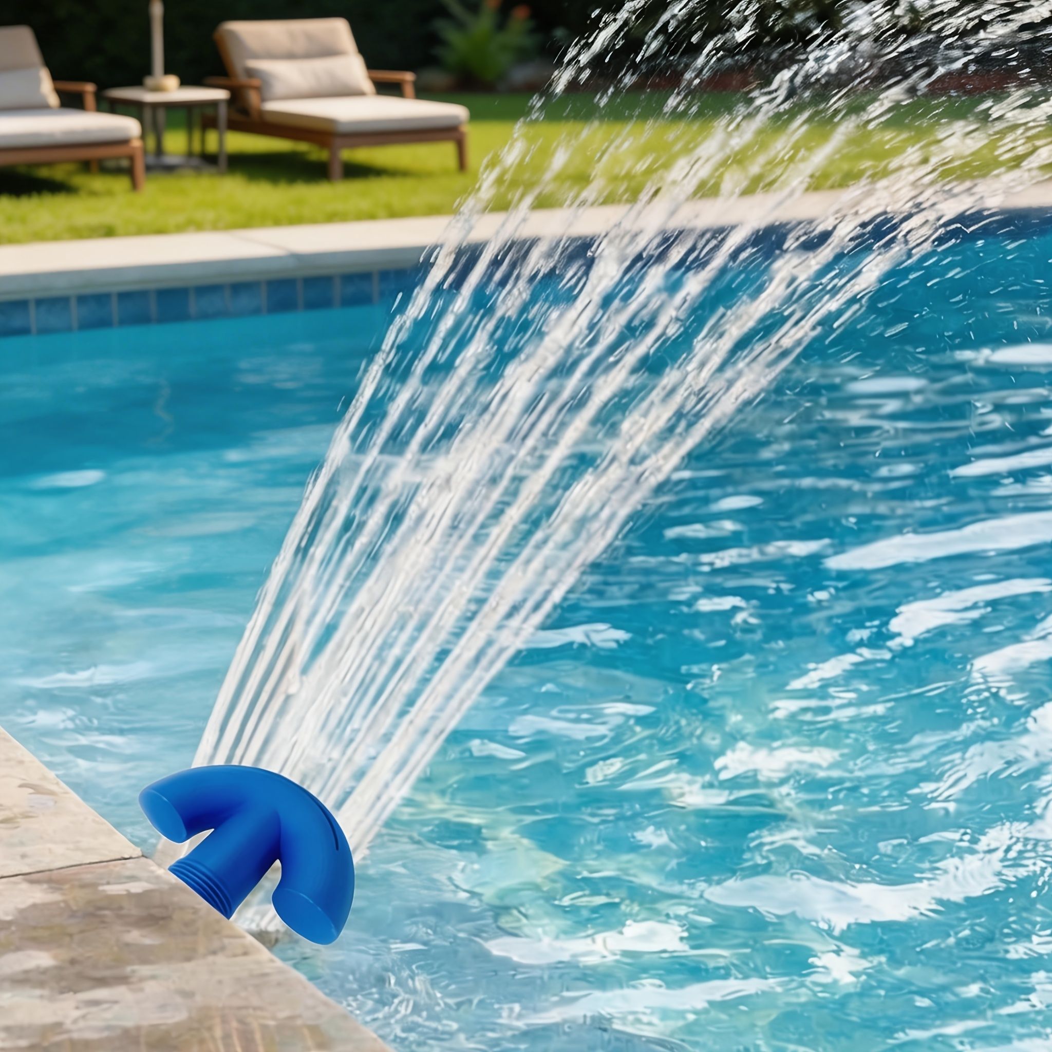 3/4 Inch Universal Swimming Pool Aeration Fountain view 4