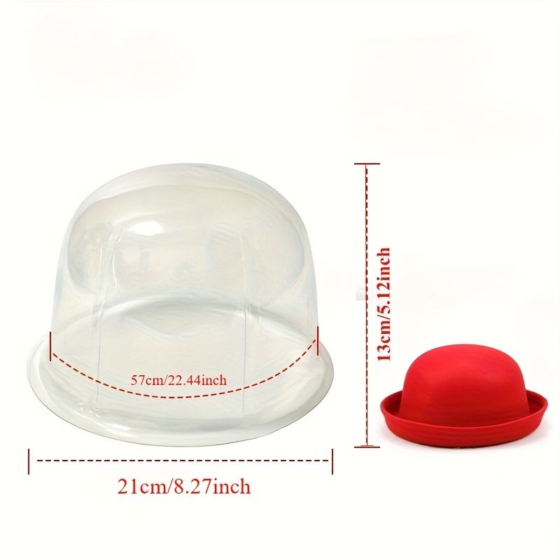 5pcs Hat Support Stand, PVC Hat Display Rack, Prevents Hat Deformation, Hat view 5