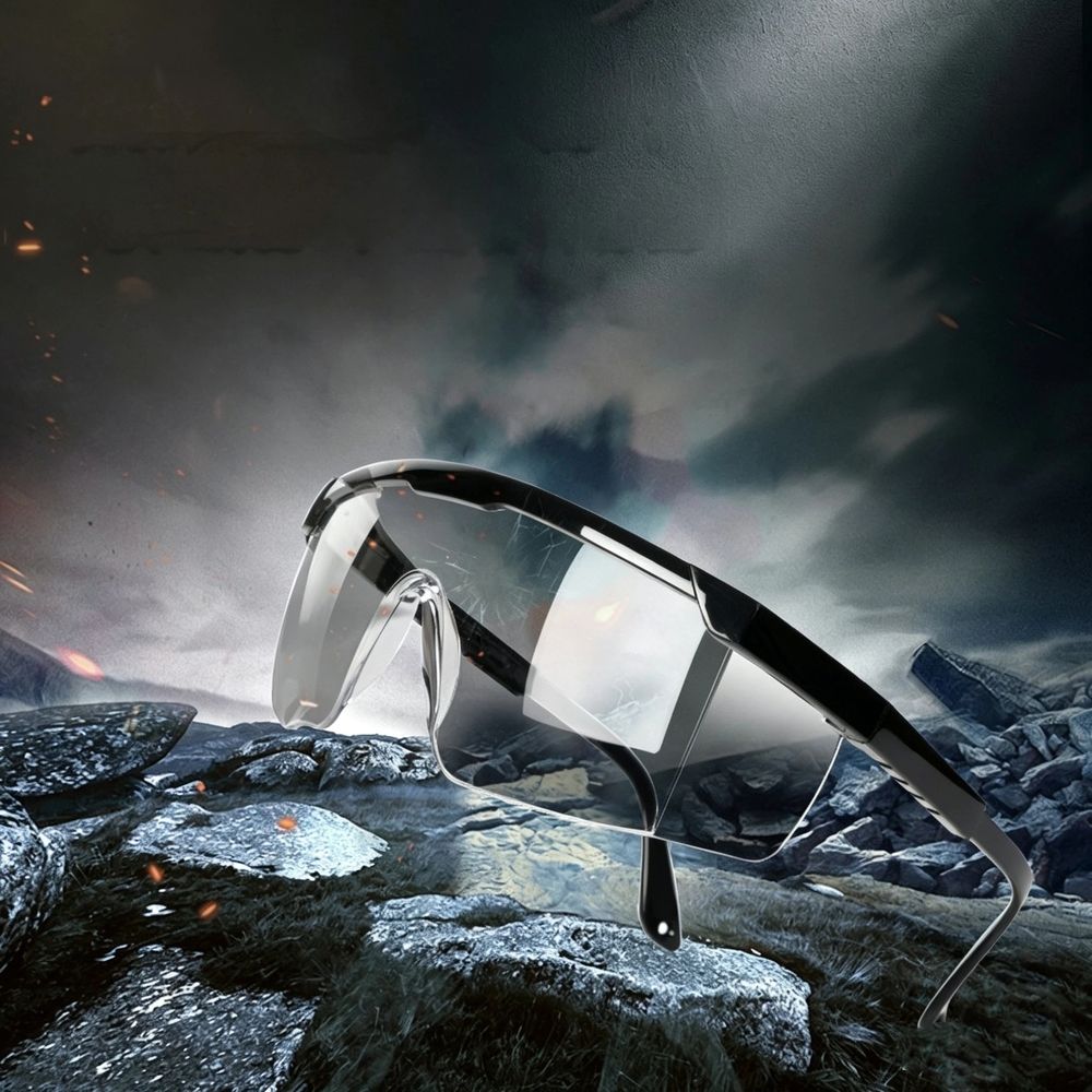 Anti-fog/Anti-splash Clear Lens Safety Glasses for Construction view 3