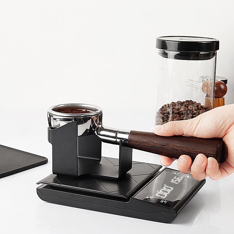 Coffee Holder Stand Iron Material Coffee Stand Hokers For Coffee Coffee Black view 2