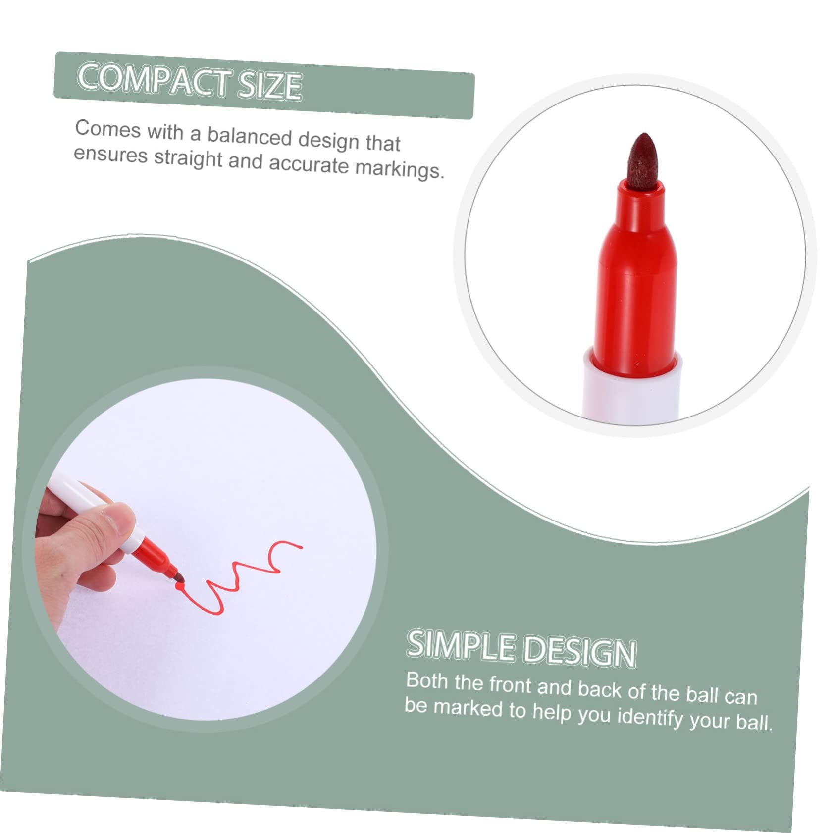 4pcs Golf Liner Golf Ball Line Marker Sport Supply Golf Ball Marker Stencil — image 1