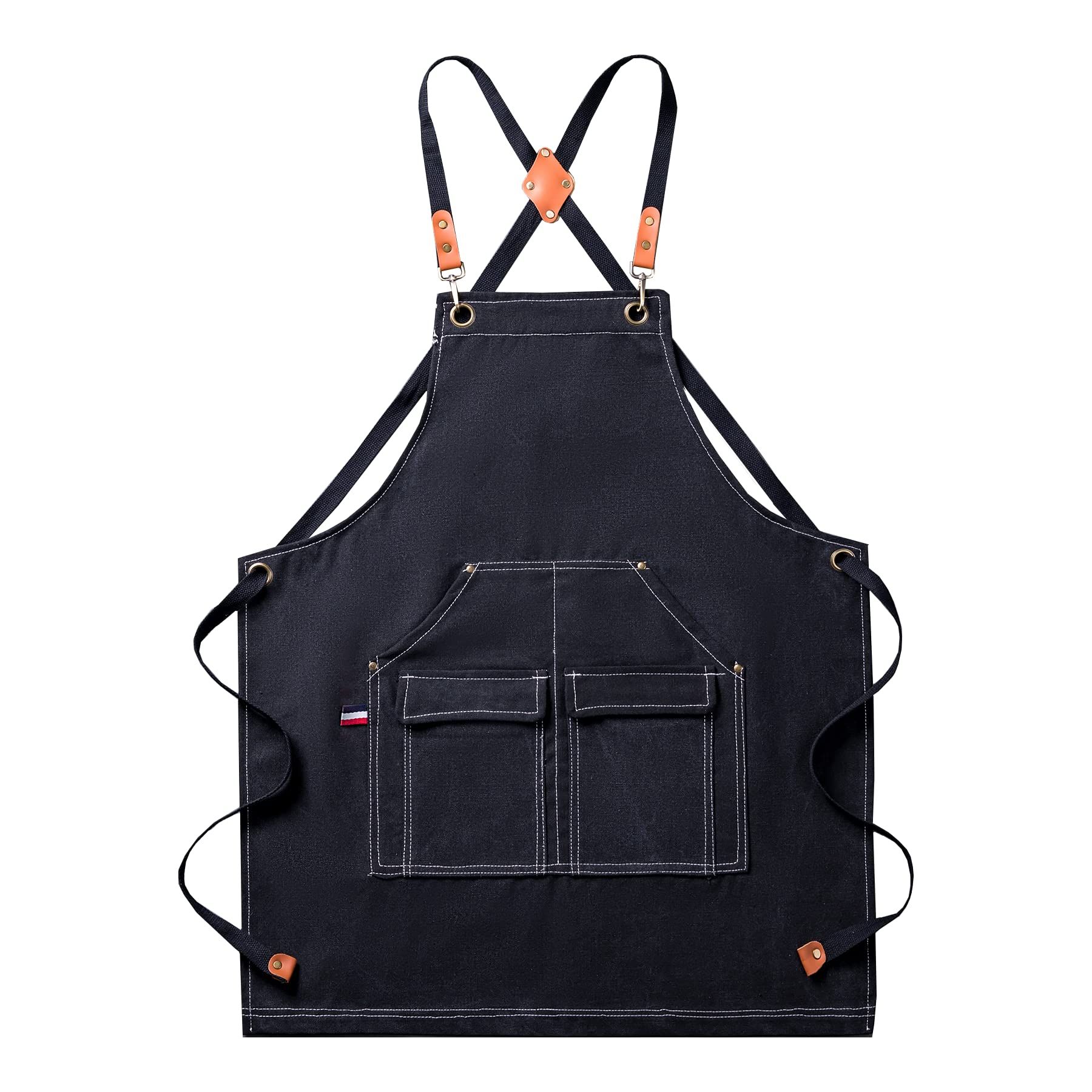 Thickened 4 Pocket Canvas Tool Apron view 2