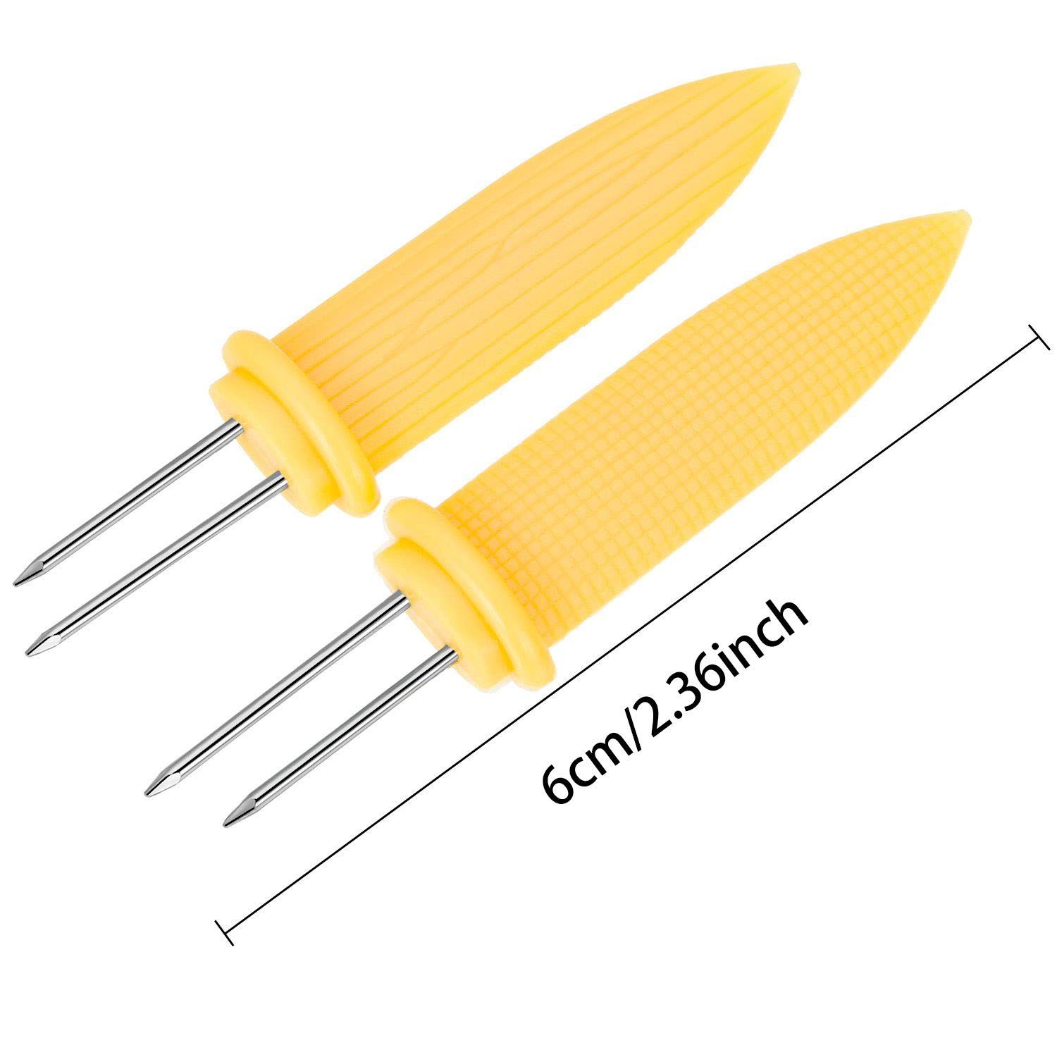 6PCS Corn Holders - Corn on The Skewers