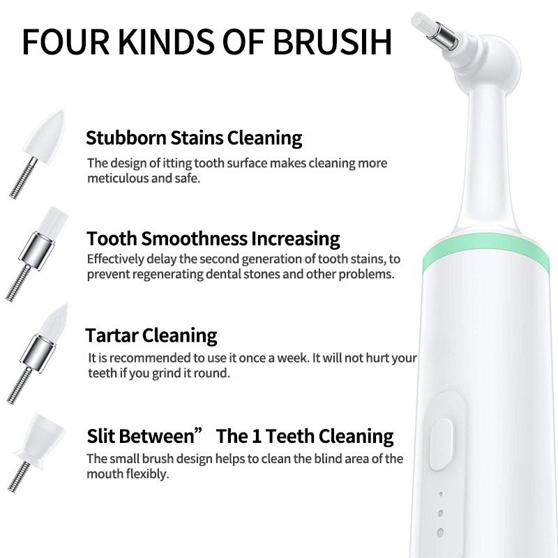 Electric Pet Toothbrush, Dog Teeth Cleaning Kit, Dog Tooth Polisher, Pet Dog view 4