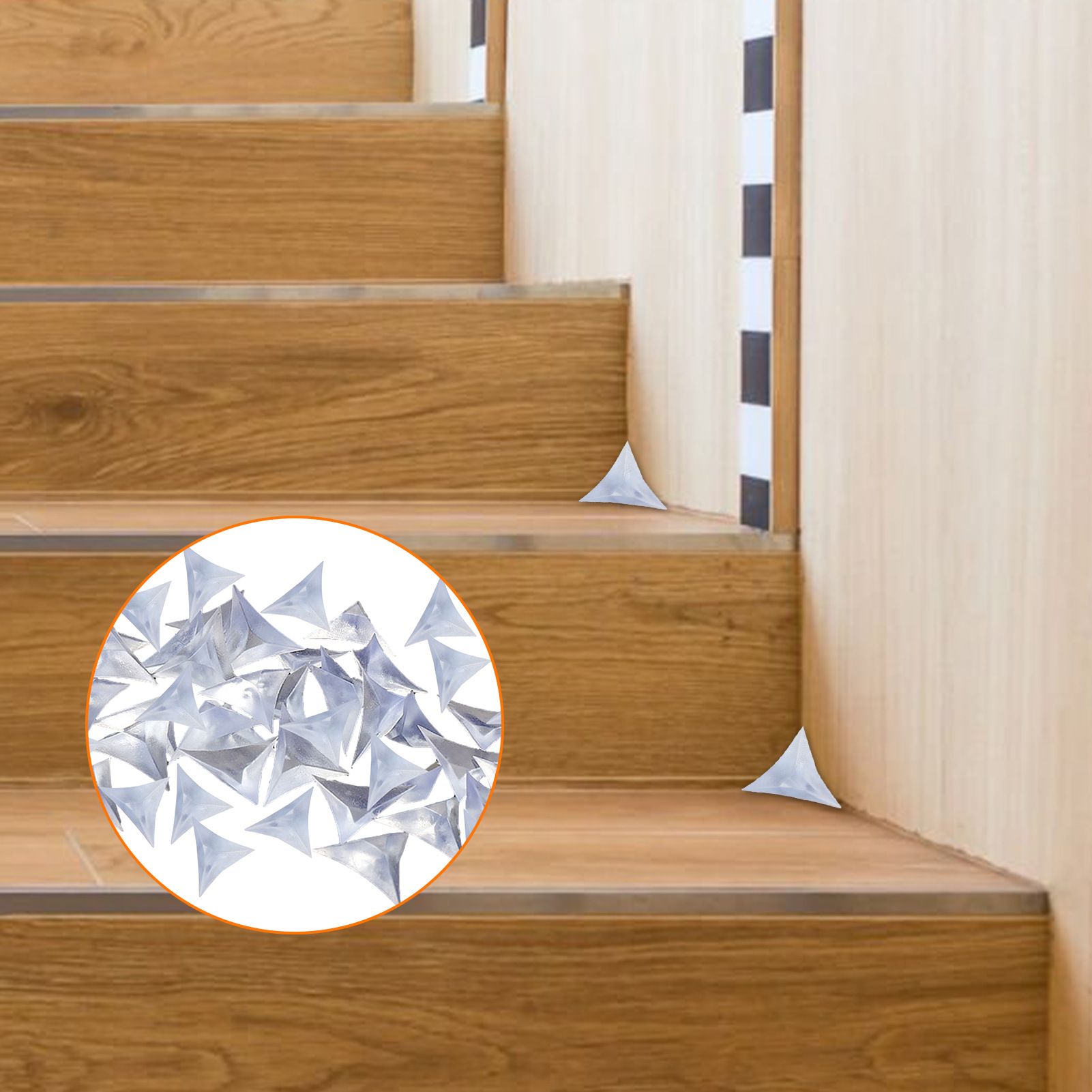 100x Stair Dust Corners, Table Corner, Corner Protector, Decorative Corner for view 3