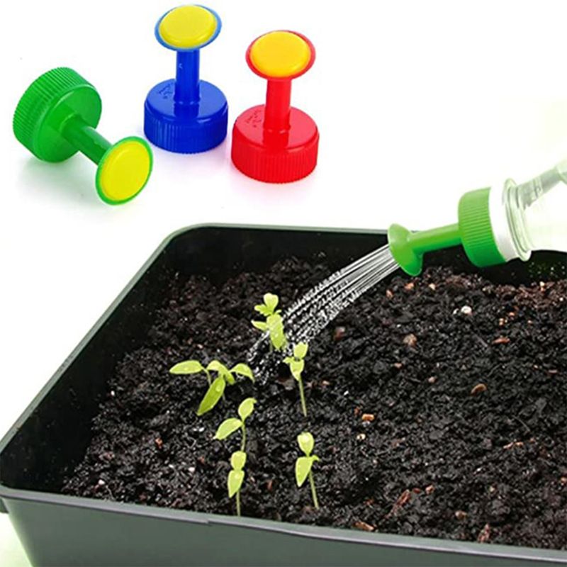 3 Pcs Bottle Cap Sprinkler Leak-Proof Hand Watering Sprinkler Evenly Small