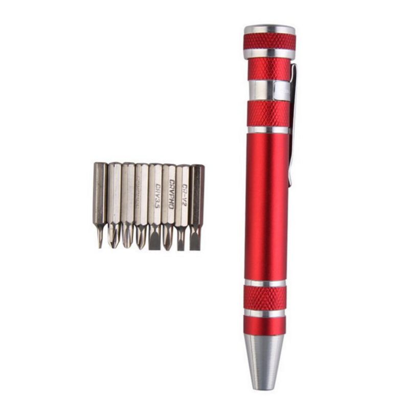 8 1 Precision Screwdriver Set Pocket Screwdriver Multifunctional Screwdriver — image 1