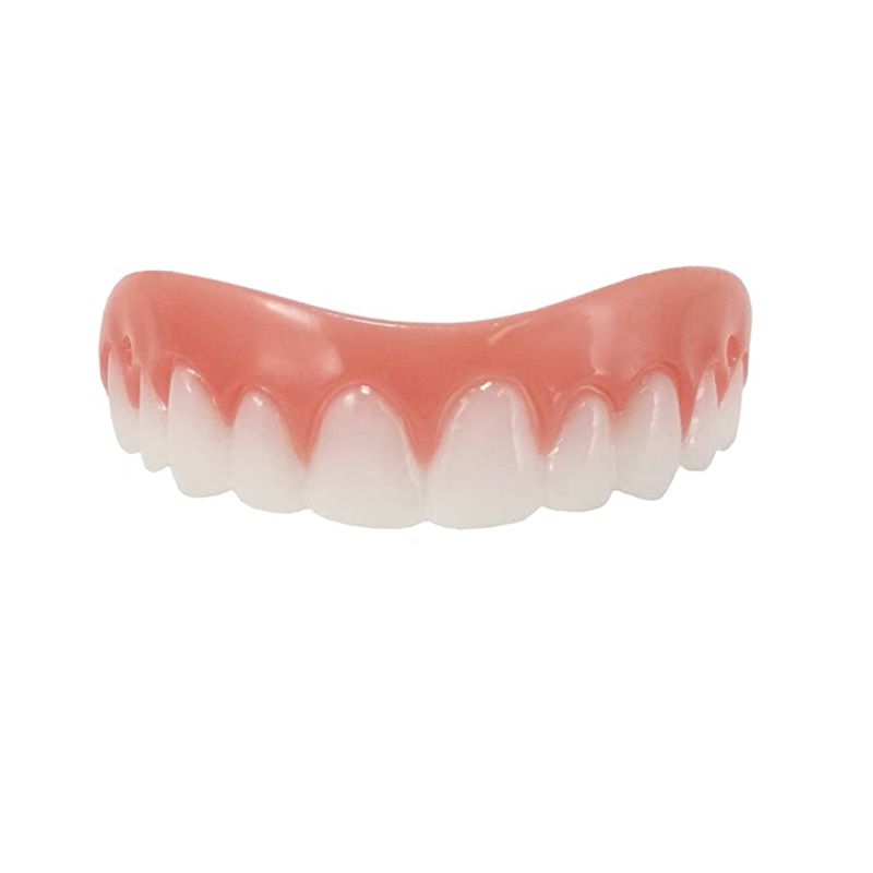 Cosmetic Teeth for Women 1 Pack- Flat-Fit at Home -Nature and Comfortable — image 1