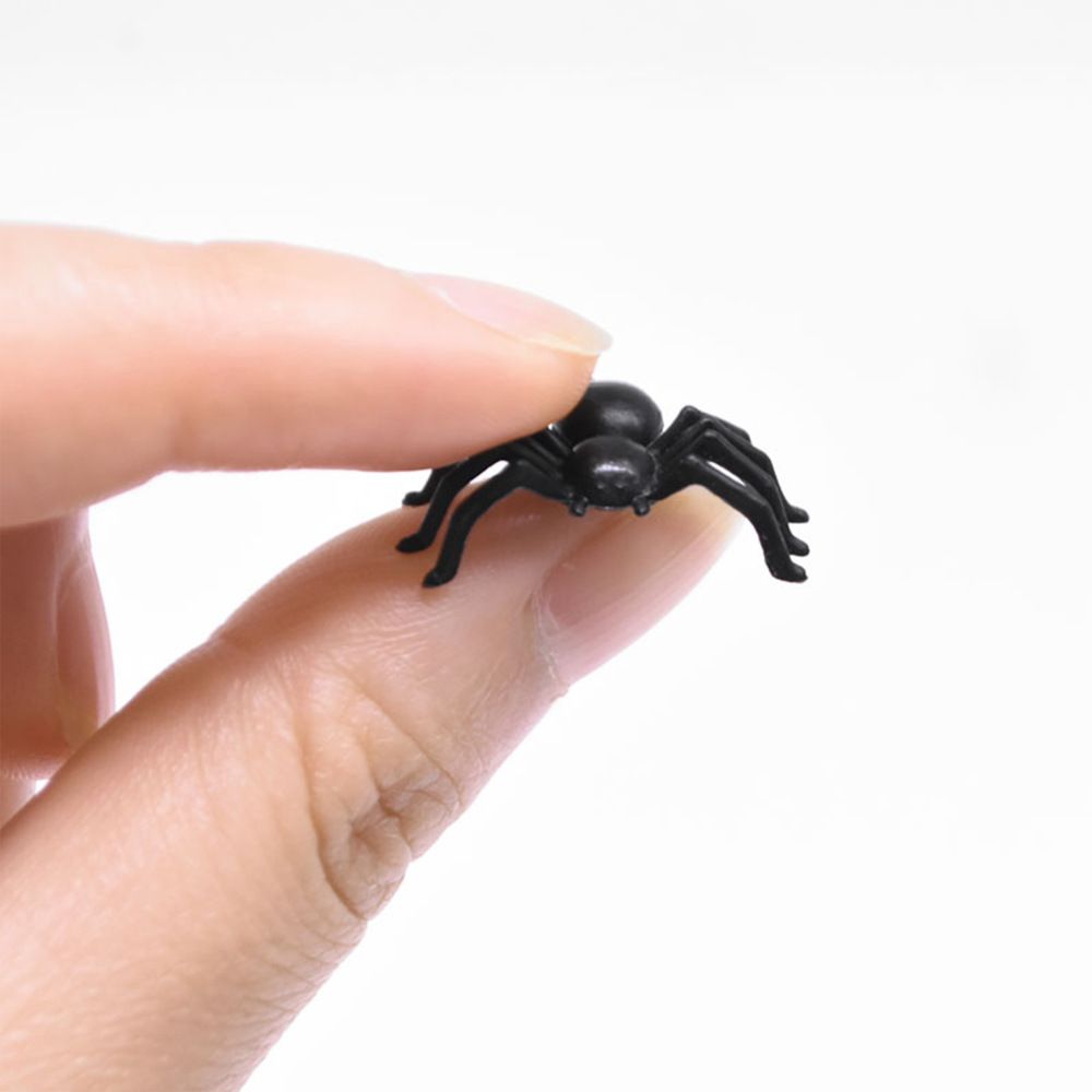 Party supplies, money spinner prank toys Mini Spider Reusable Black Halloween view 5