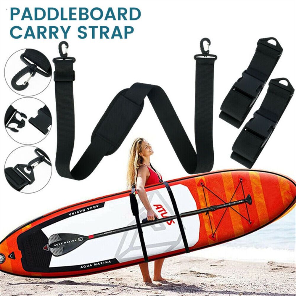Kayak Carrying Strap, Adjustable Paddle Board Carry Sling, Non-Slip view 2