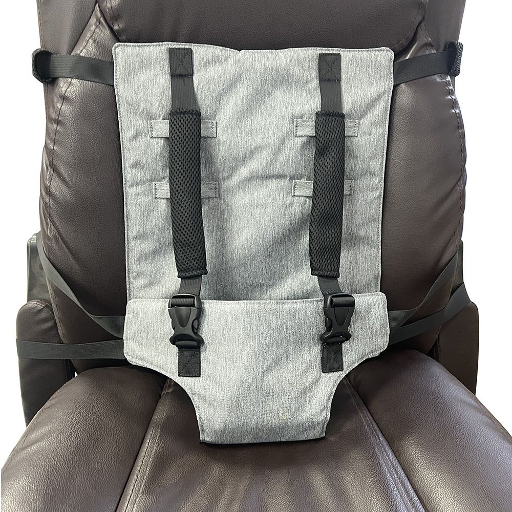 Travel Harness Seat, Fabric Portable High Chair for Baby, Travel High Chair view 2