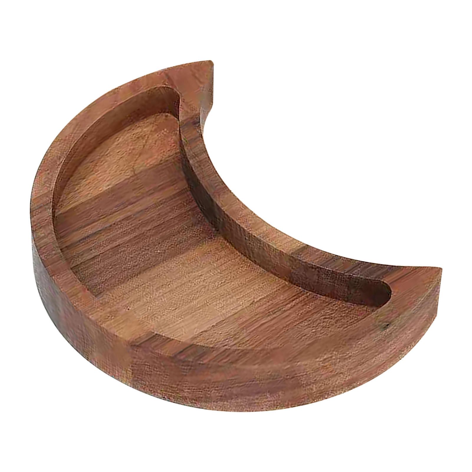 Bed Table Tray Wooden Serving Tray Rustic Tableware Holder Food Display Tray