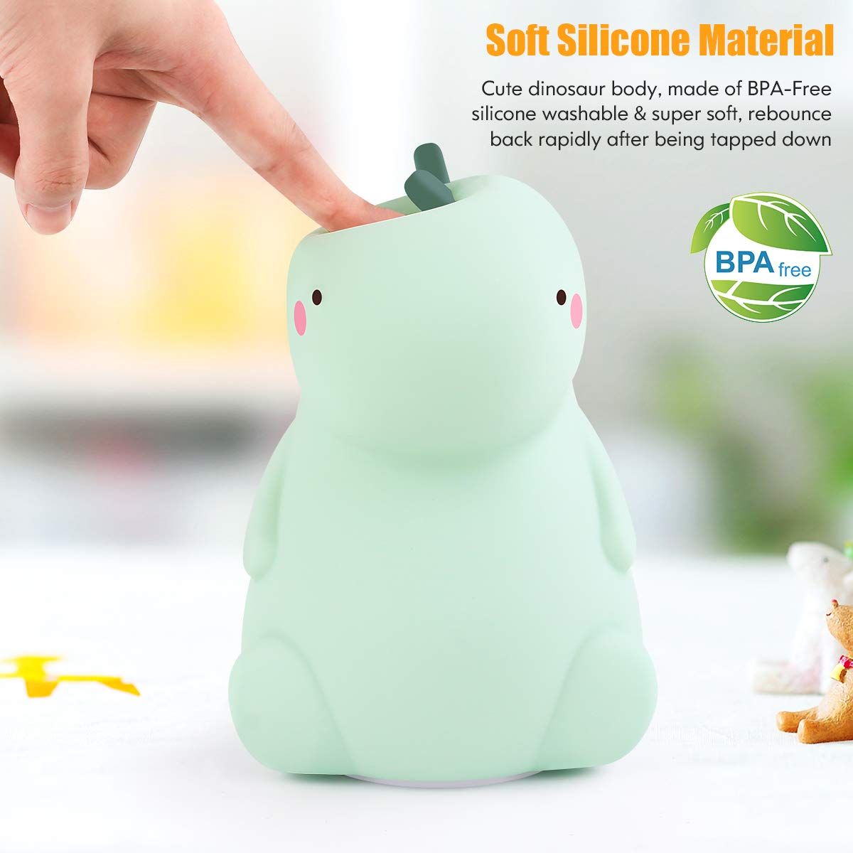 Dinosaur Night Light for Kids view 3