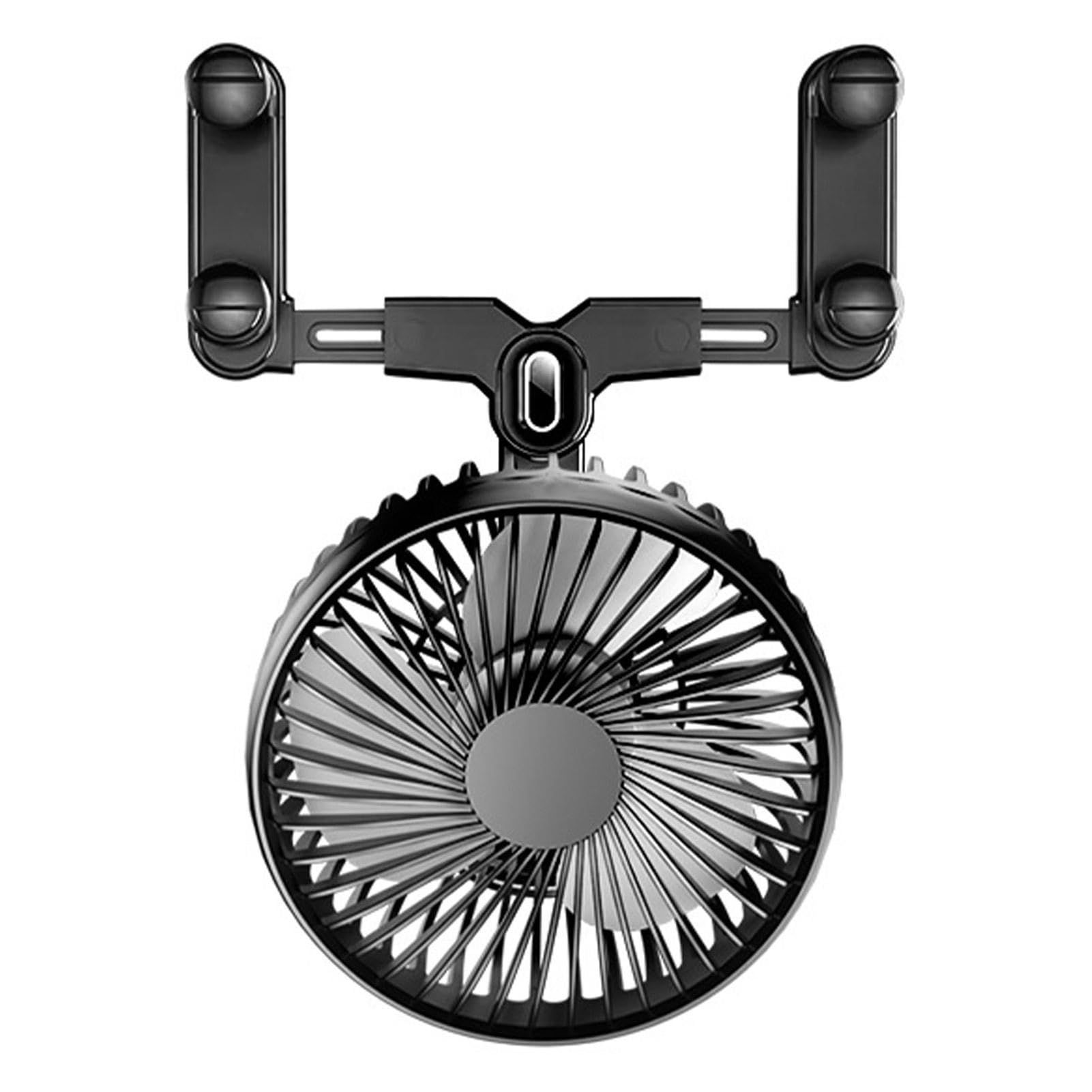 Stroller Fan, 5W Auto Cooling Fan with Universal Design, Battery Operated Fan — image 1