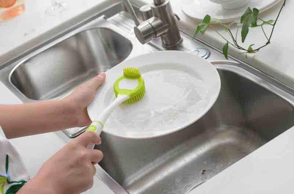 (Pack of 3) Bottle Brush Dishwashing Cleaning Brush Set view 5