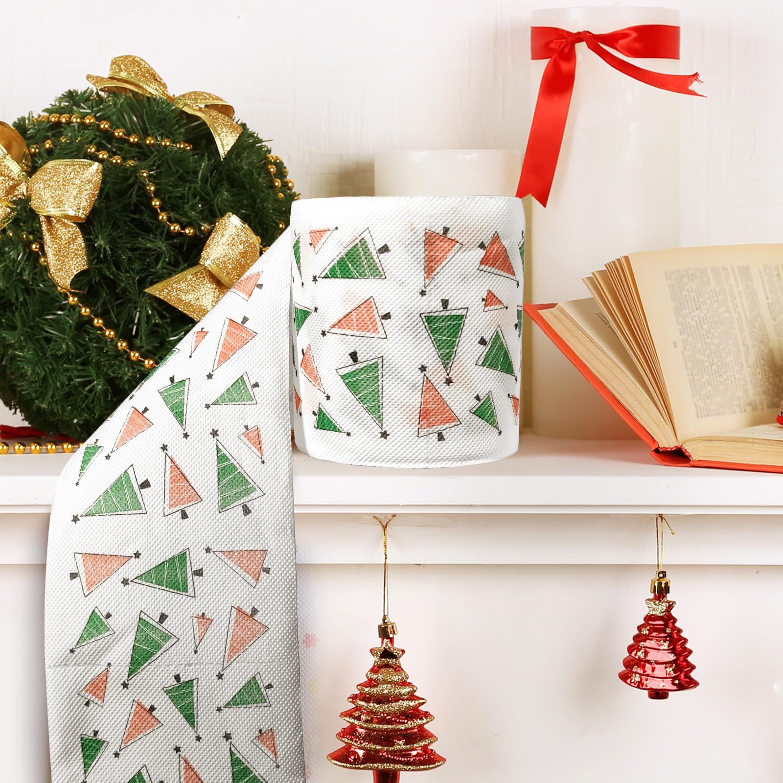Christmas Toilet Paper Decorations view 5