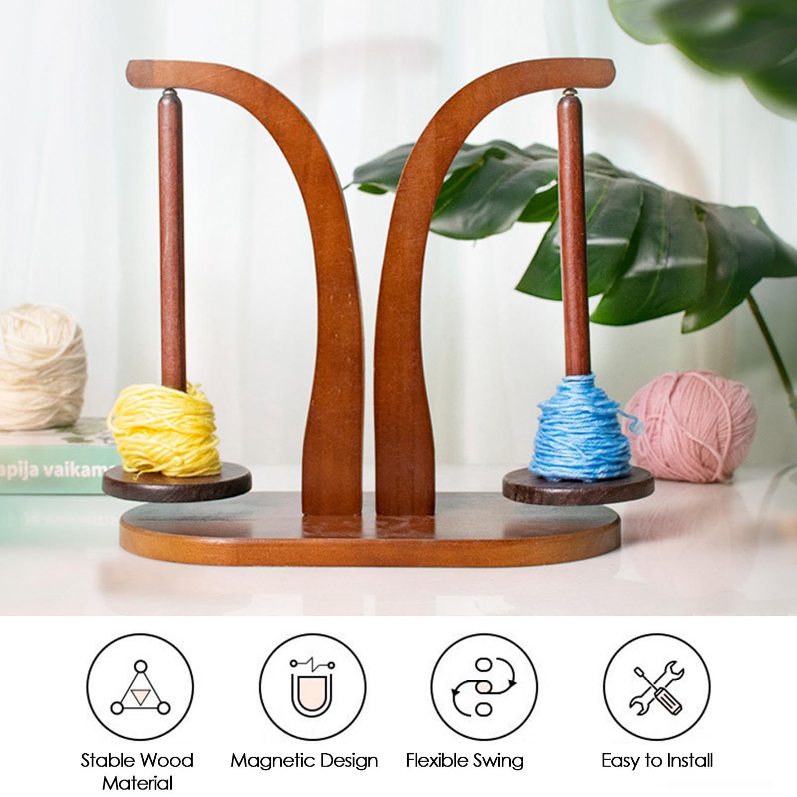Holder for Two Yarn Balls view 5