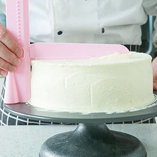 2PCS Adjustable Cake Scraper Cream Cake Edge Smoother Cake Decorating Tools view 4