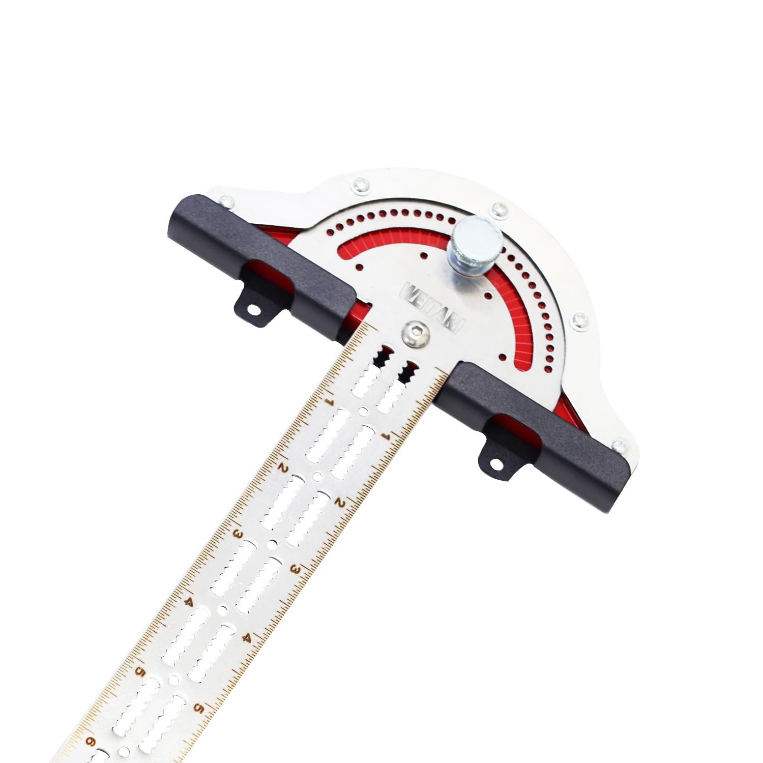 Woodworkers Edge Ruler,Angle Finder Woodworking Design Ruler with Protractor view 4