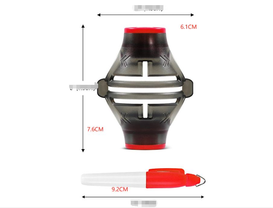 Golf Ball Line Marker 360-Degree Rotation Drawing Tool and Mark Pens Set view 2