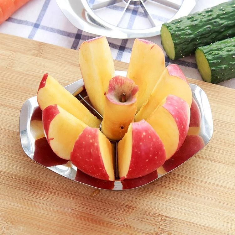 Apple Corer and Slicer,NEW Flapple Apple Cutter Made of stainless steel view 4