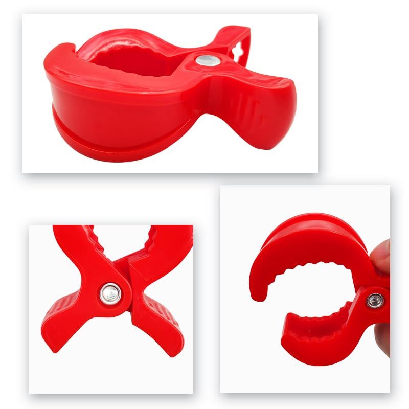 6 PCS Colorful Stroller Clip view 5