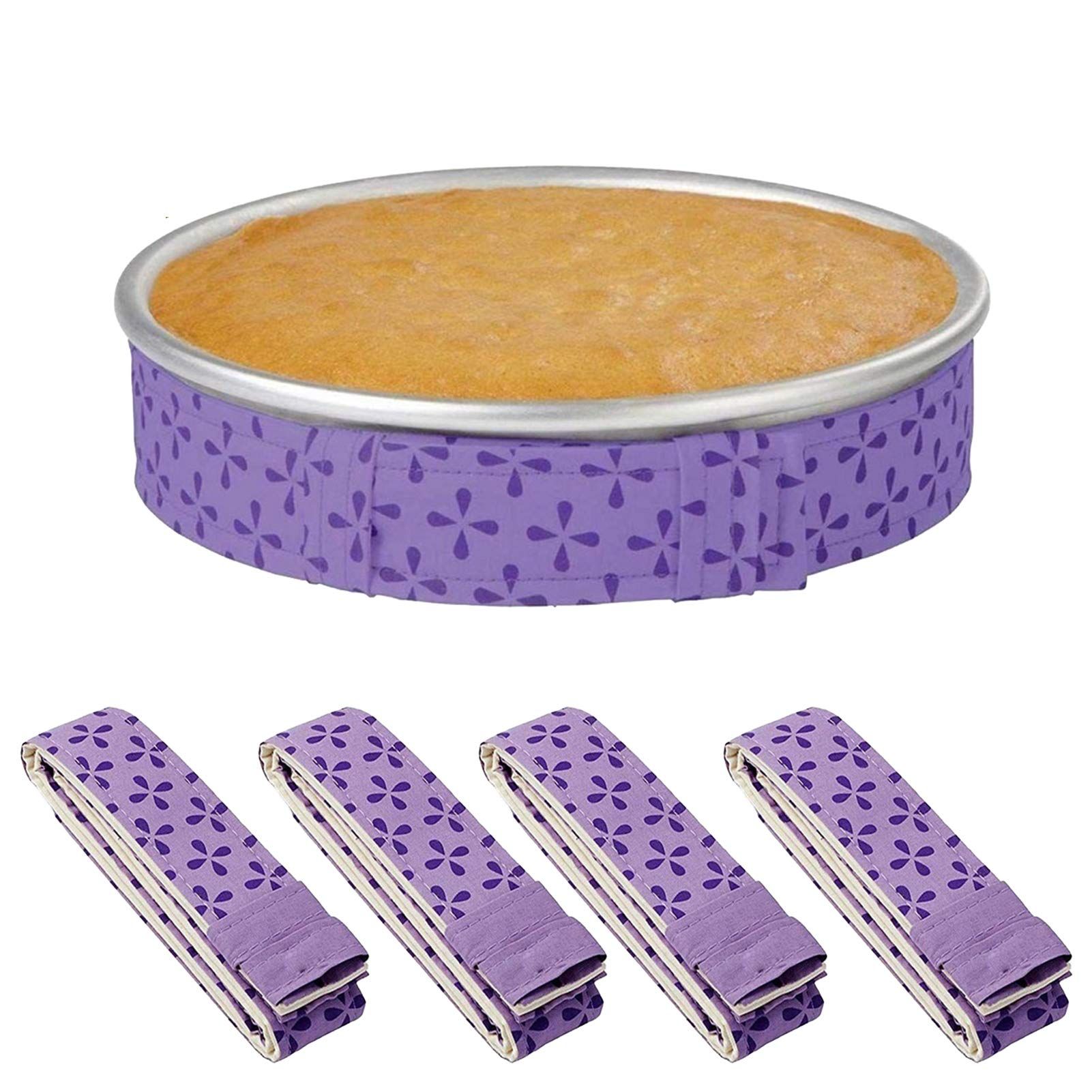 4-Piece Cake Pan Dampen Strips — image 1