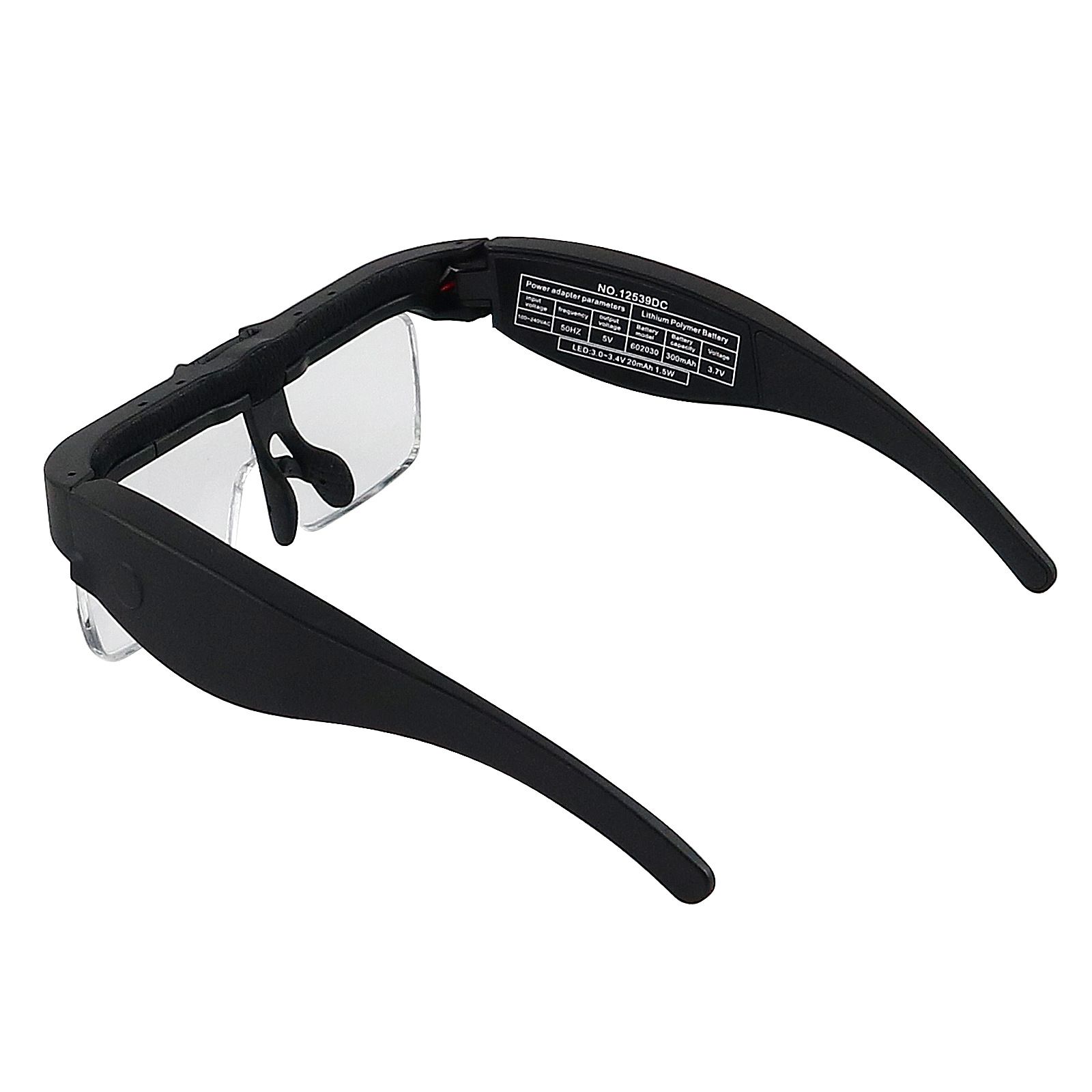 Magnifier, Headband Magnifying Glass with Interchangeable Lenses 3 LED view 2