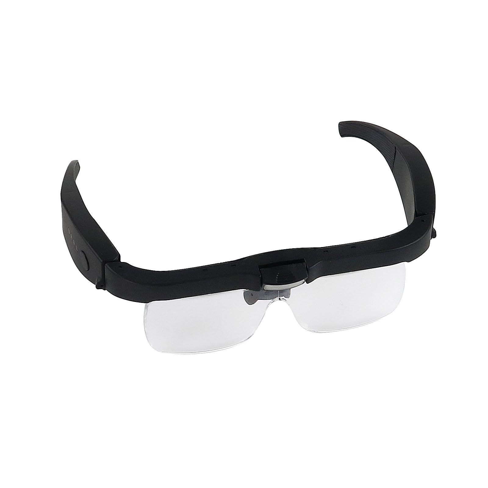 Magnifier, Headband Magnifying Glass with Interchangeable Lenses 3 LED view 3