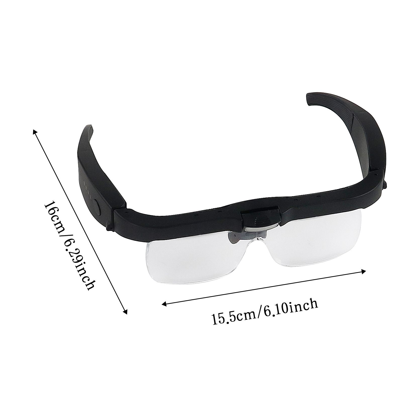 Magnifier, Headband Magnifying Glass with Interchangeable Lenses 3 LED view 5