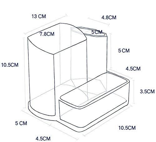 Acrylic Desk Supplies Organizer Holder view 3