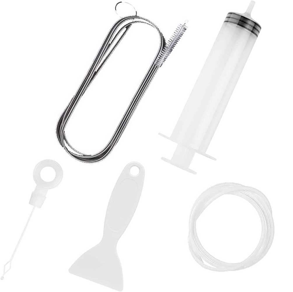 5pcs Refrigerator Drain Hole Clog Remover Cleaning Tool