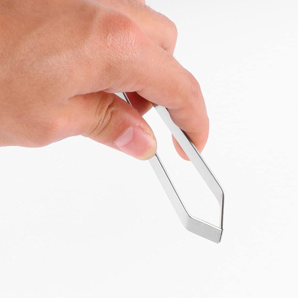 4pcs Stainless Steel Fishbone Clip chicken picker kitchen gadgets salmon bone view 3