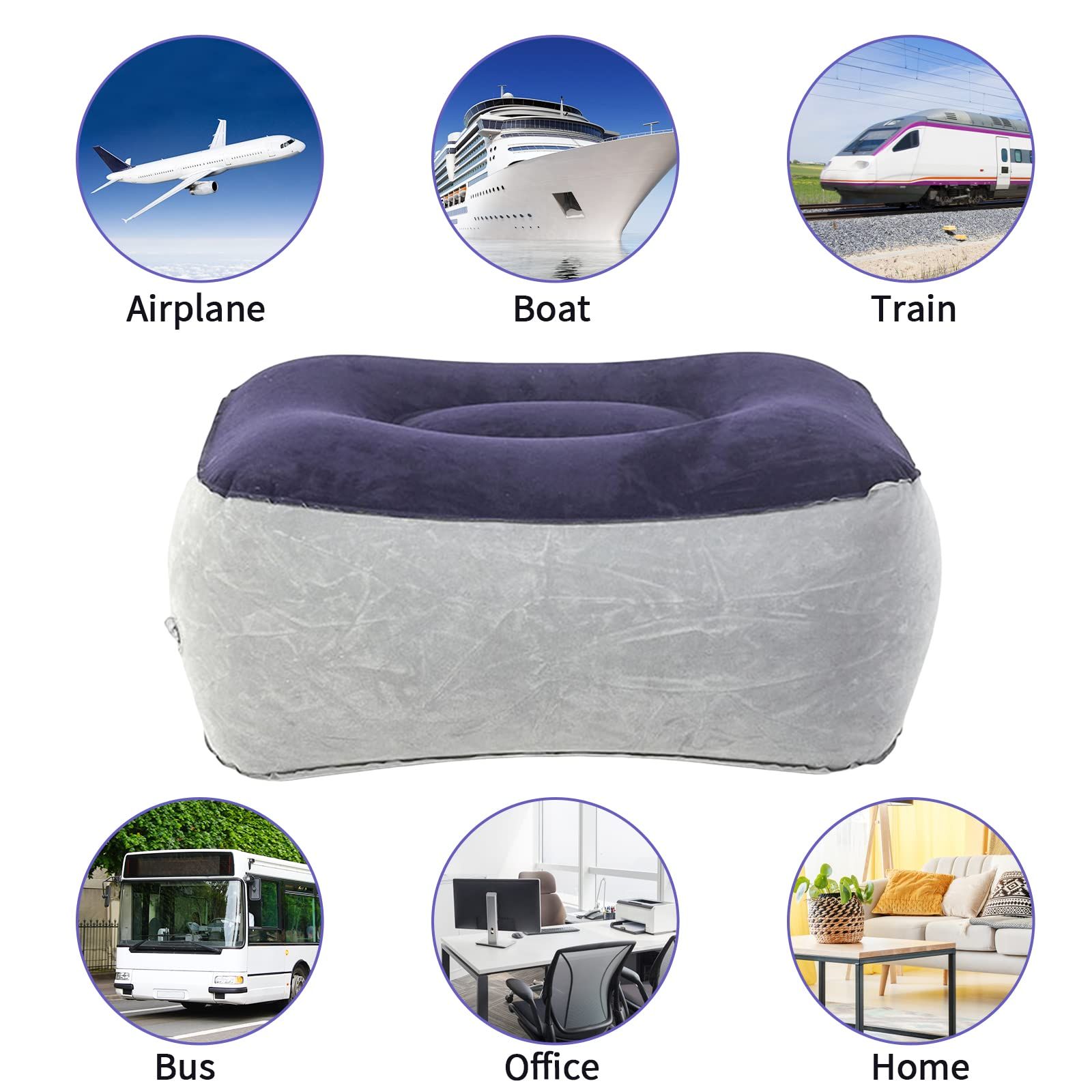 PVC Inflatable Foot Pad Pillow view 5