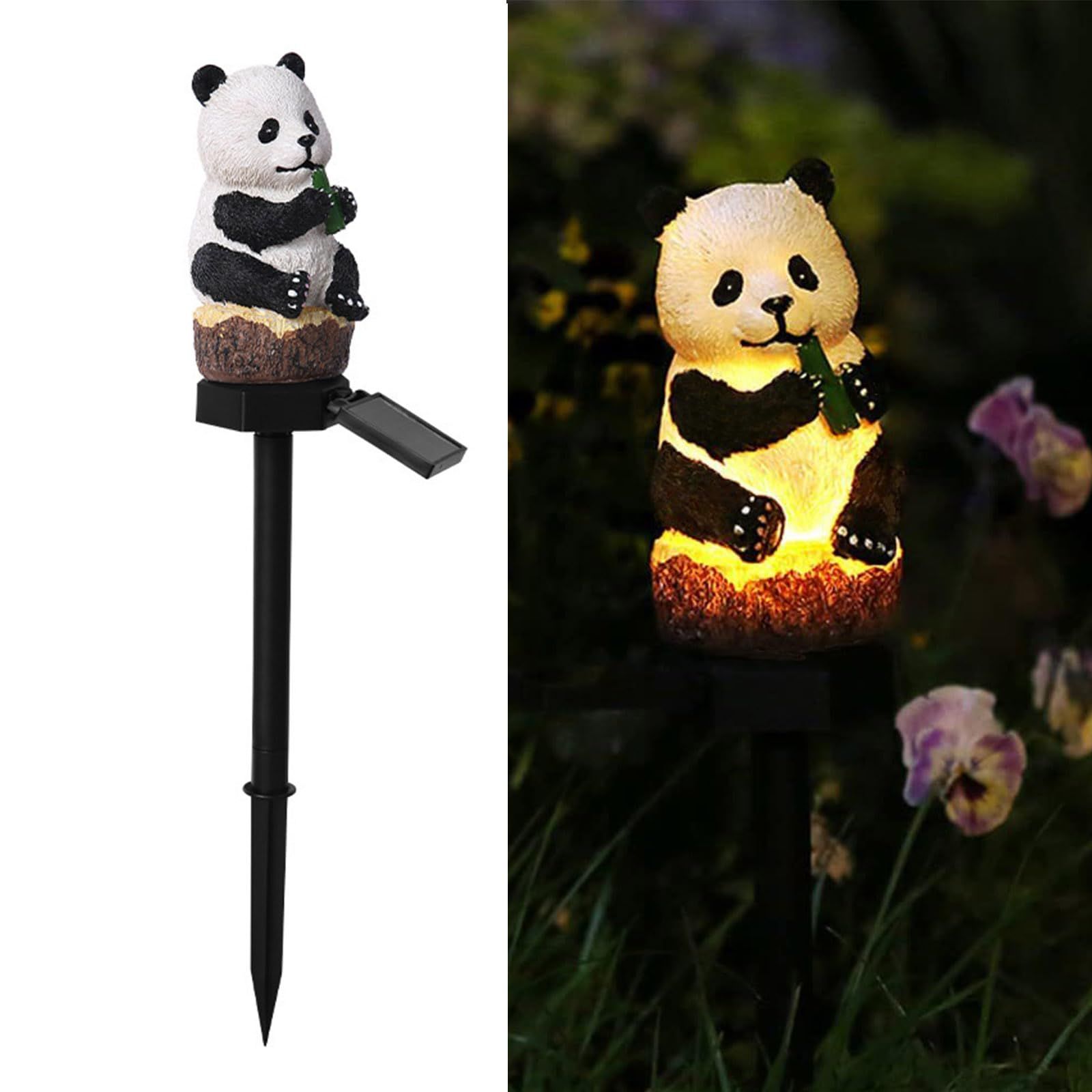 Animal Panda Decorative Garden Solar Light