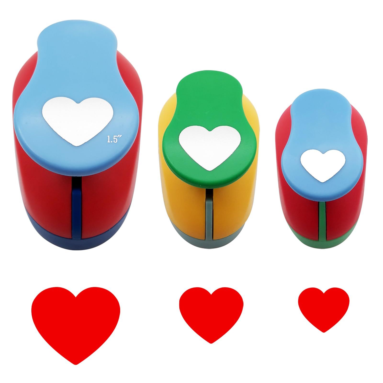 Craft Punch Set 3 Pcs (5/8'' — image 1
