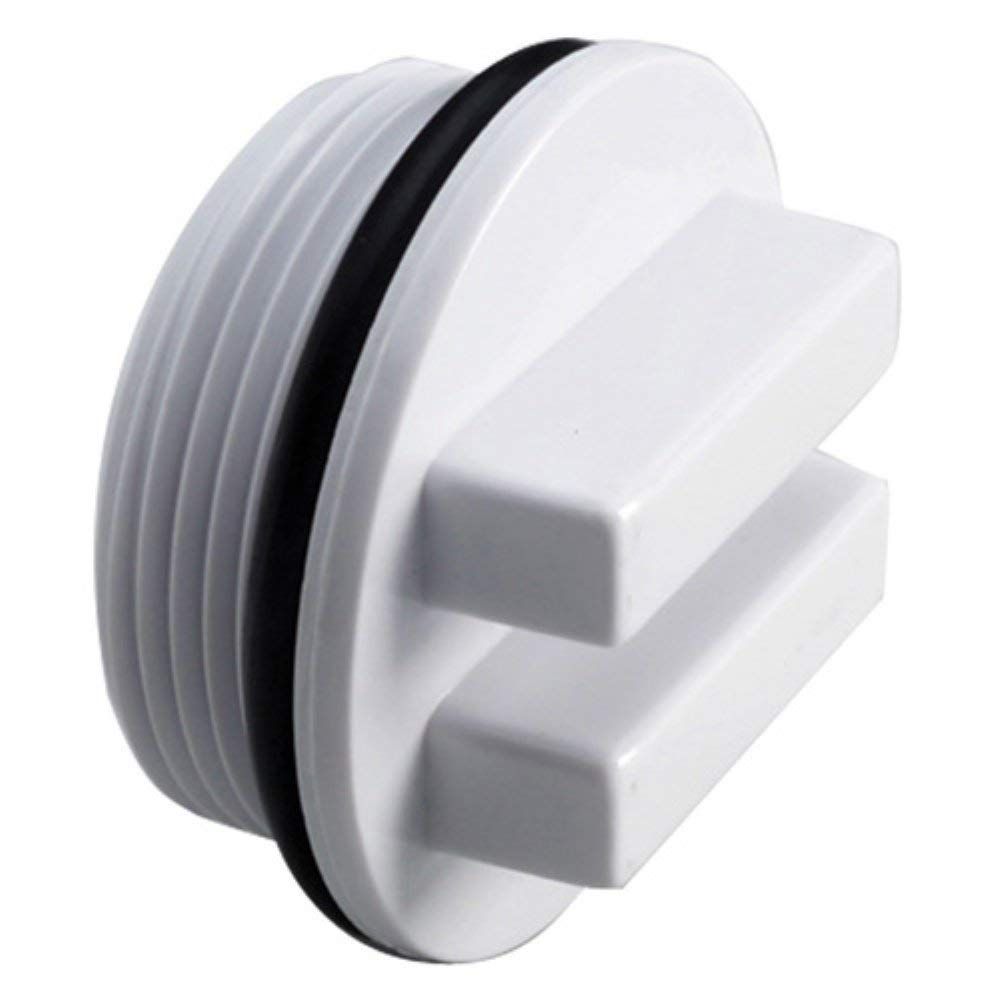 2 Pack 1.5" Threaded Pool Return Winterizing Plug with O-Ring for Winterizing view 4