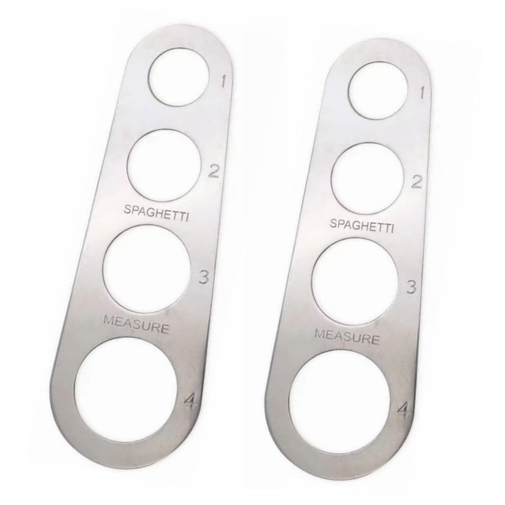 Stainless Steel Spaghetti Measurer Tool Quick Pasta Measuring Tool for Kitchen — image 1
