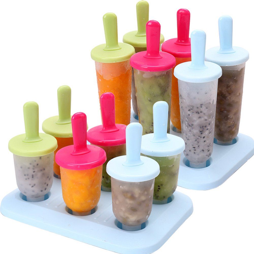 Popsicle Molds Ice Pop Makers Ice Pop Molds Ice Bar Maker Plastic Popsicle Mold view 3