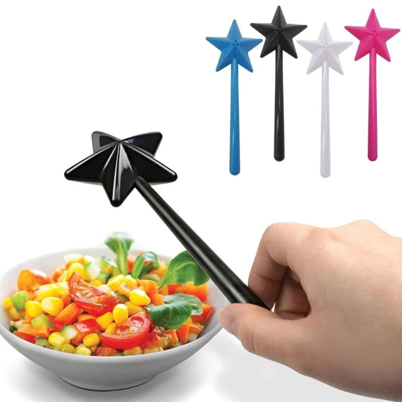 4PCS Salt and pepper shaker magic wands Duo salt view 4