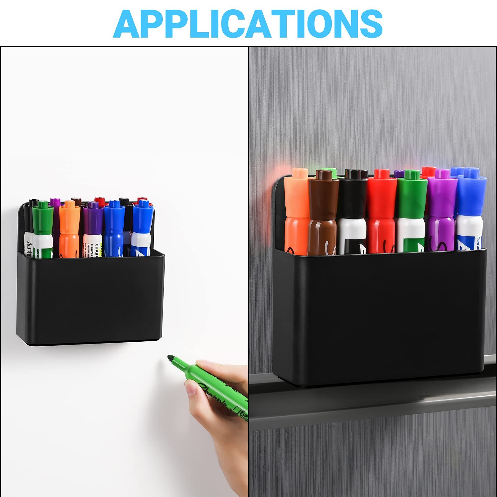 Magnetic Marker Holder for Whiteboards/Fridge/Refrigerator view 5