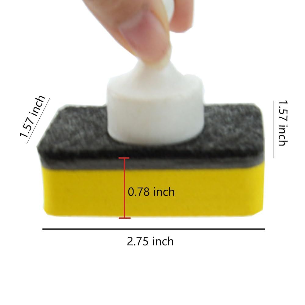 10 Pack Magnetic White Board Erasers view 3