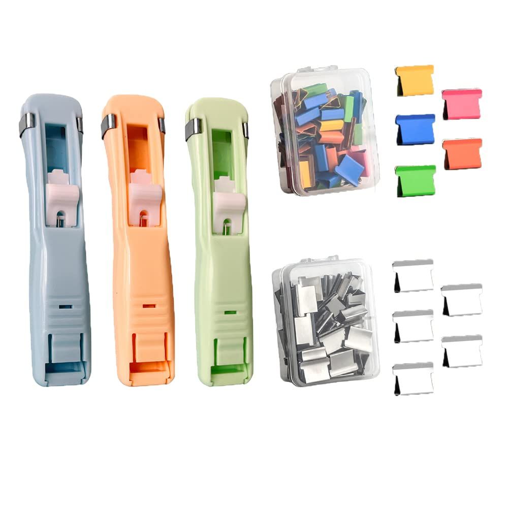 Reusable Push Clip Stapler