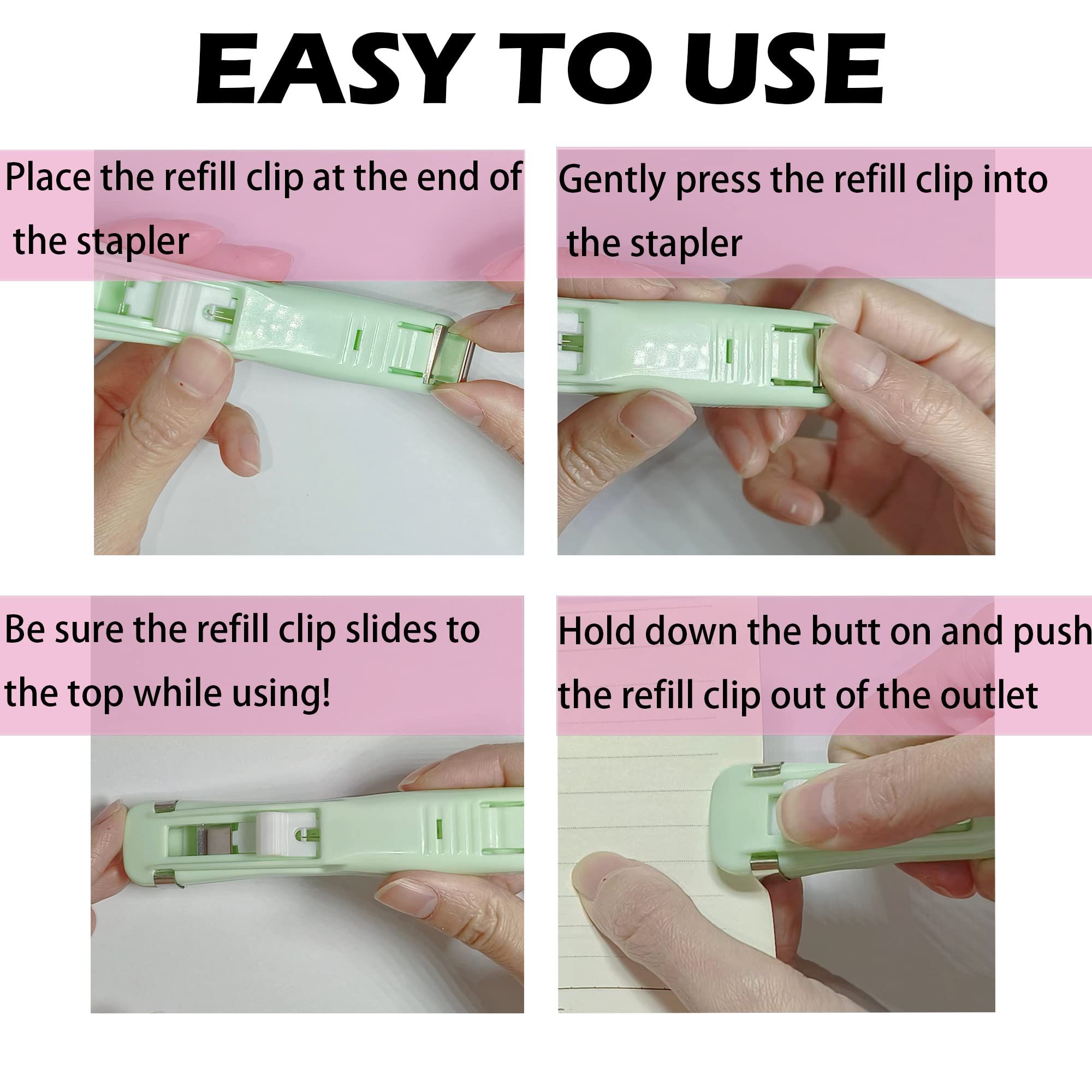 Reusable Push Clip Stapler view 5