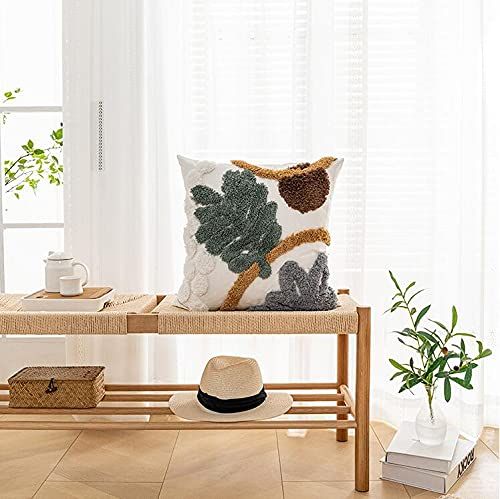 Throw Pillow Cover Bohemian Cushion Cover Decorative Cotton Boho Pillowcase view 5