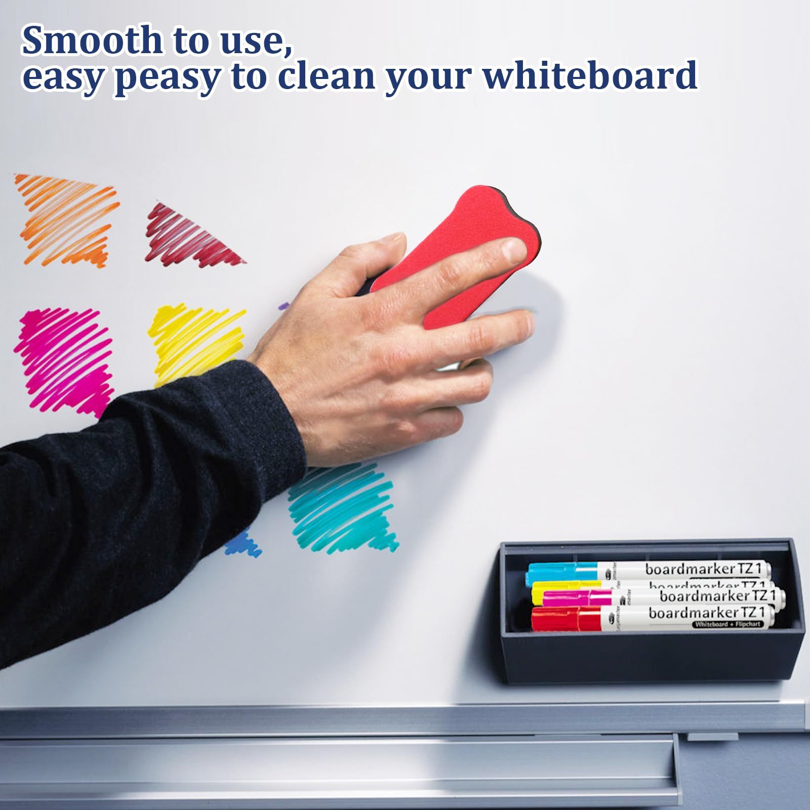 Dry Erase Erasers 24 PCs view 3