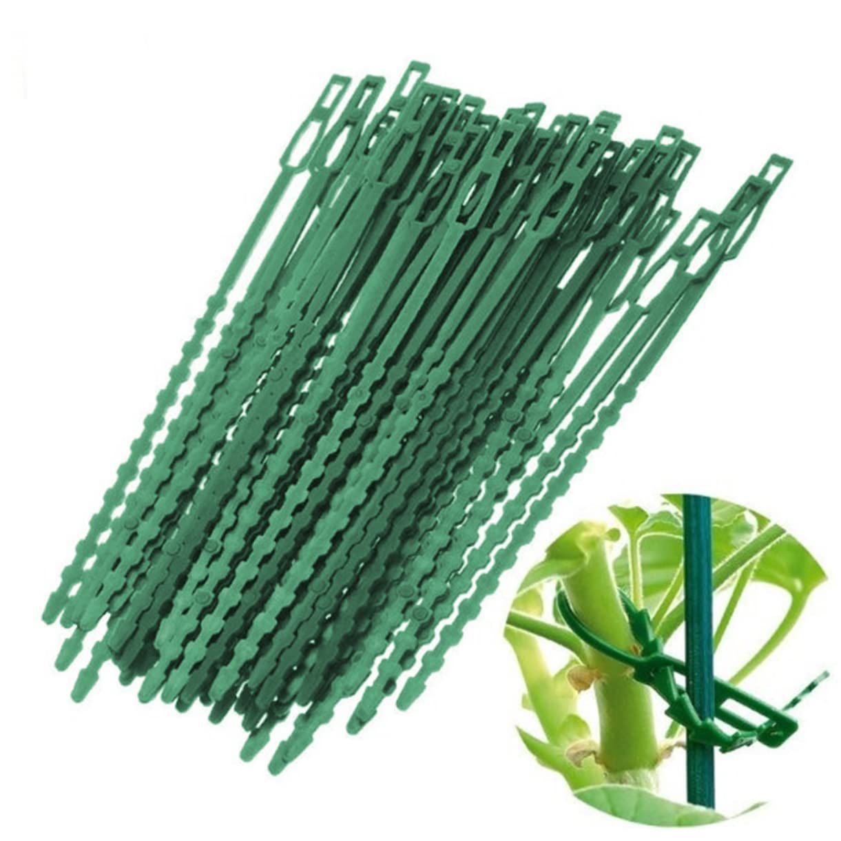100 Pieces Adjustable Garden Plant Twist Ties view 4